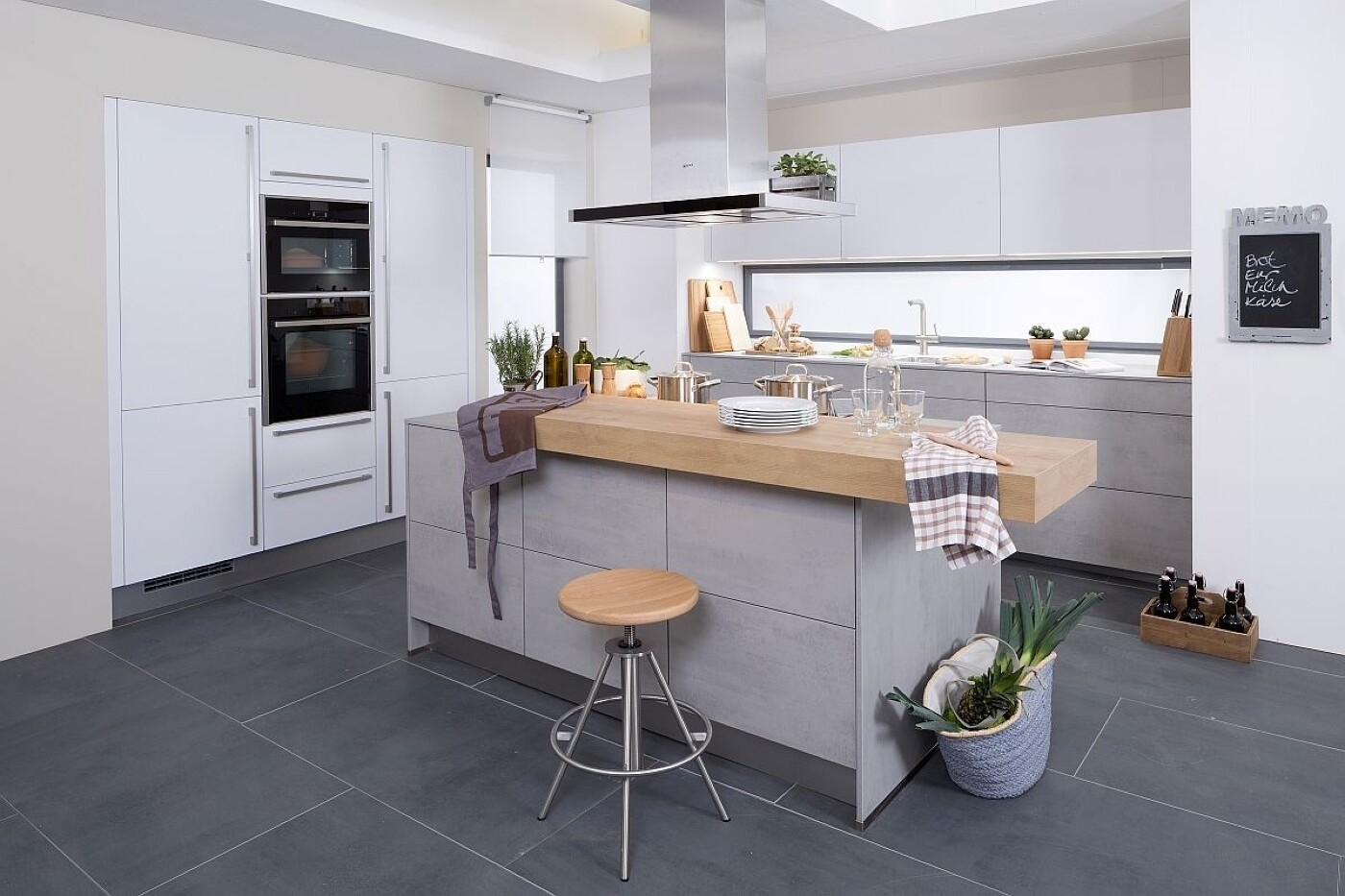 Küche in Betonoptik Küche in Betonoptik